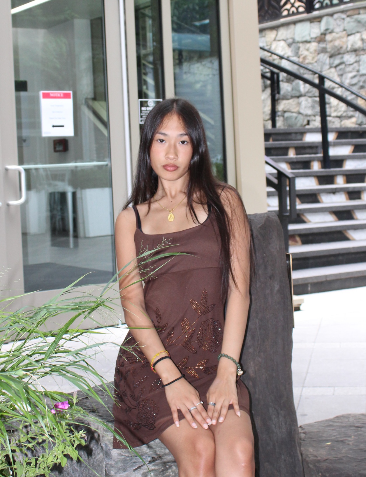 Sienna (Lulu) Barker, a stylish young woman posing for a photo.